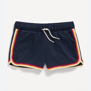 Old Navy French Terry Dolphin-Hem Cheer Shorts, In The Navy Girls M (8)
